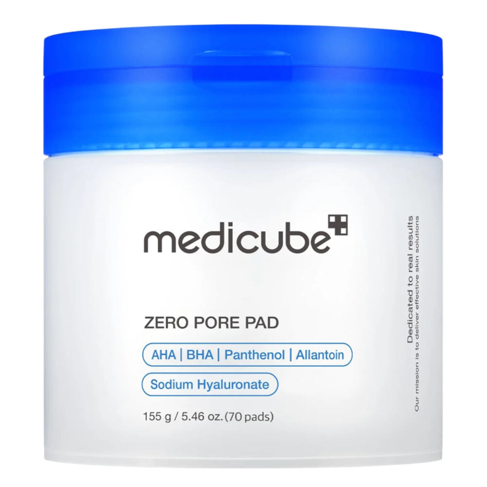 Medicube Zero Pore Pad 2.0 mit 70 Peeling Pads für effektive Hautpflege und Porenverfeinerung.