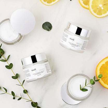 Detailaufnahme der Klairs Vitamin E Maske, reich an Niacinamid und antioxidativen Wirkstoffen für gesunde Haut.