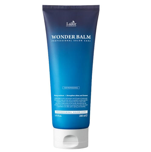 LADOR Wonder Balm Haarbalsam in 200 ml Dose, ideal für intensive Haarpflege mit Seidenprotein und Aminosäuren.