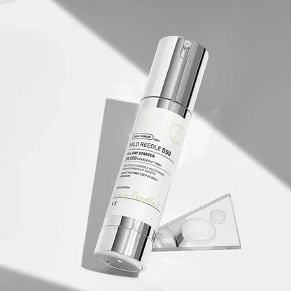 Detailansicht der VT Cosmetics Reedle Shot Verpackung mit Inhaltsstoffen für optimale Gesichtspflege.