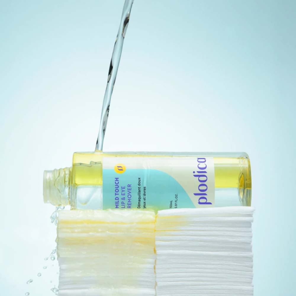 Nahaufnahme des Plodica Removers, der vegane Kosmetik für Lippen und Augen bietet.