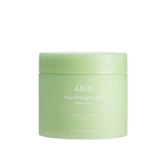 Abib Heartleaf Spot Pad Calming Touch - 150 ml, ideal gegen Hautirritationen, koreanische Kosmetik für empfindliche Haut.