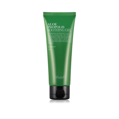 Benton Aloe Propolis Soothing Gel in einer eleganten Verpackung, perfekt für empfindliche Haut und Feuchtigkeitspflege.