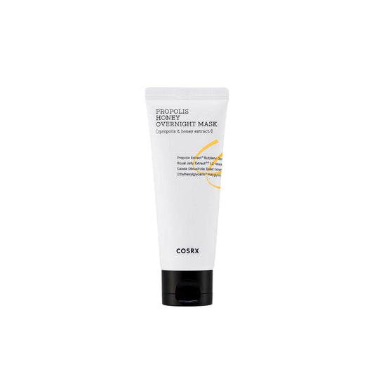 Cosrx Full Fit Propolis Honey Overnight Mask in der eleganten Verpackung für intensive Gesichtspflege.