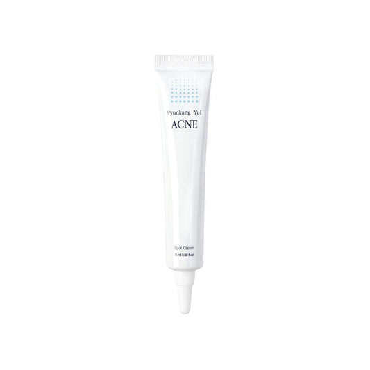 Pyunkang Yul ACNE Spot Cream in 15 ml Tube, ideal gegen Hautunreinheiten mit Centella Asiatica.