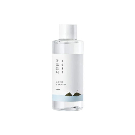 Round Lab 1025 Dokdo Toner in 100 ml Flasche, feuchtigkeitsspendende Gesichtsreinigung, Koreanische Kosmetik.