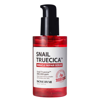 SOME BY MI Snail True CICA Serum - 50 ml für empfindliche Haut, fördert die Regeneration und Pflege.