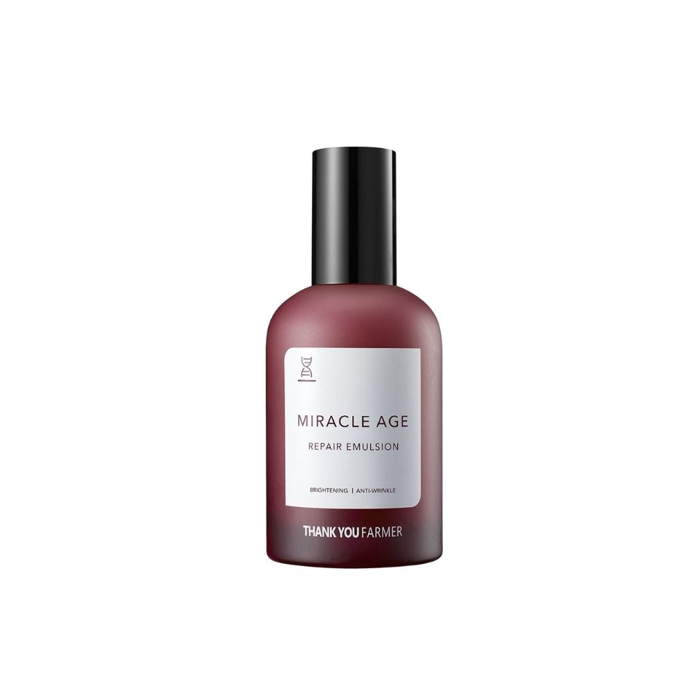 Thank You Farmer Miracle Age Repair Emulsion 130 ml, hochwertige Anti-Aging Pflege für intensive Feuchtigkeit.