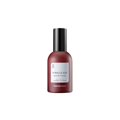 Thank You Farmer I Miracle Age Repair Serum in einer eleganten 60 ml Flasche, ideales Anti-Aging Serum mit Hyaluronsäure.