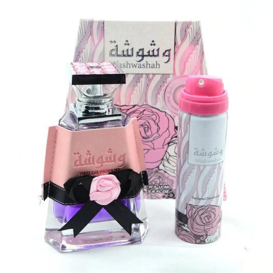 Lattafa/Washwashah EDP 100ml Deo 50 ml (XL)