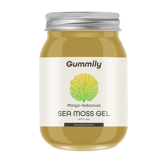 Bio Sea Moss Gel mit Mango & Kokos – wild geerntet