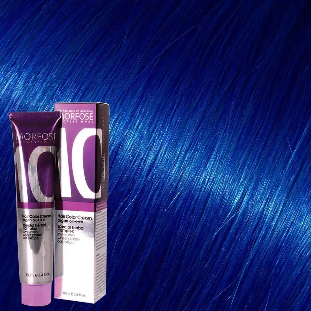 Detailansicht der Inhaltsstoffe der Morfose Haarfarbe, betont die pflegenden Eigenschaften des Arganöls.