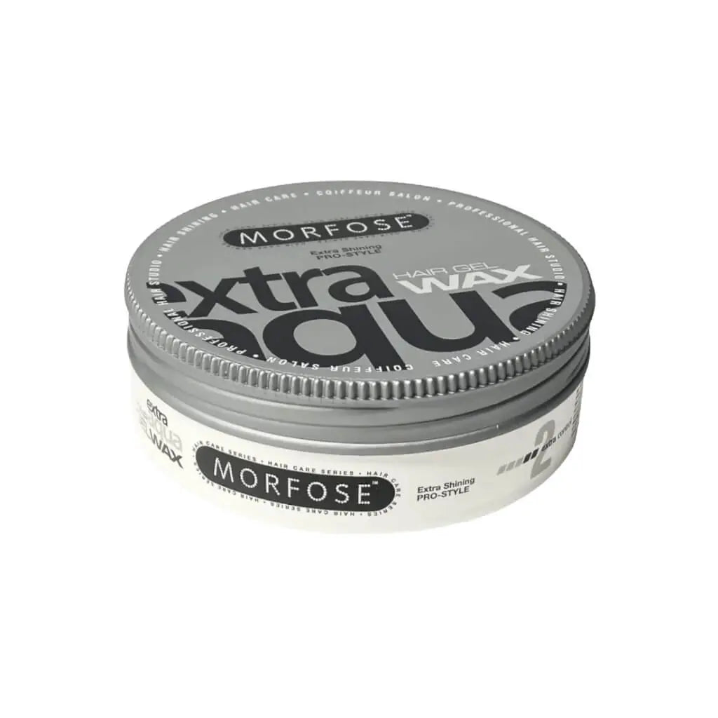 Morfose Haarwachs Extra Aqua 175ml für flexibles Haarstyling mit natürlichem Glanz, von hairOne.