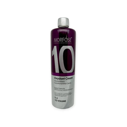 Hauptansicht der Morfose Oxydant Cream 1000 ml in einer Friseursalonumgebung.