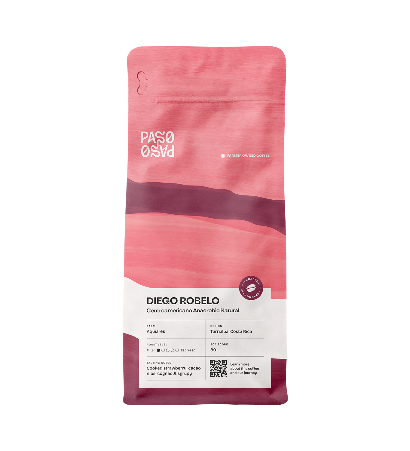 Centroamericano Anaerobic Natural, Premium Kaffee aus Costa Rica, nachhaltig und laborgeprüft.