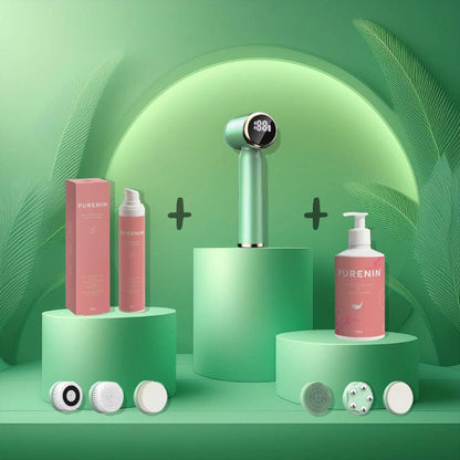 Ein Blick auf die Purenin Verpackung, die Nachhaltigkeit und Qualität verspricht