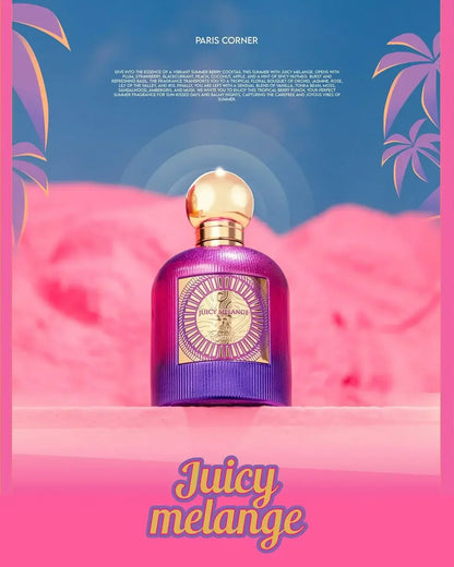 Paris Corner Emir Juicy Melange Eau de Parfum, modernes Parfum mit ekovita Inhaltsstoffen, ideal für Fans von Luxus Düften.