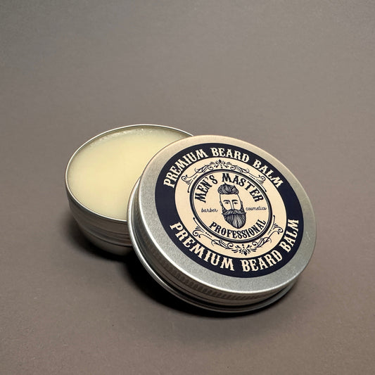 Premium Bartbalsam von Männerboxx in eleganter Verpackung für die optimale Bartpflege,Bartpflege Produkt.