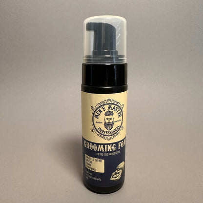 Premium Pflegeschaum für Bart und Moustache zur Unterstützung des Bartwachstums von Männerboxx.