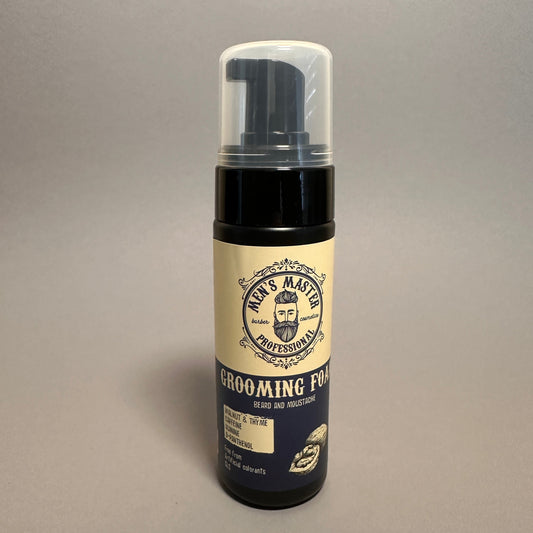 Premium Pflegeschaum für Bart und Moustache zur Unterstützung des Bartwachstums von Männerboxx.