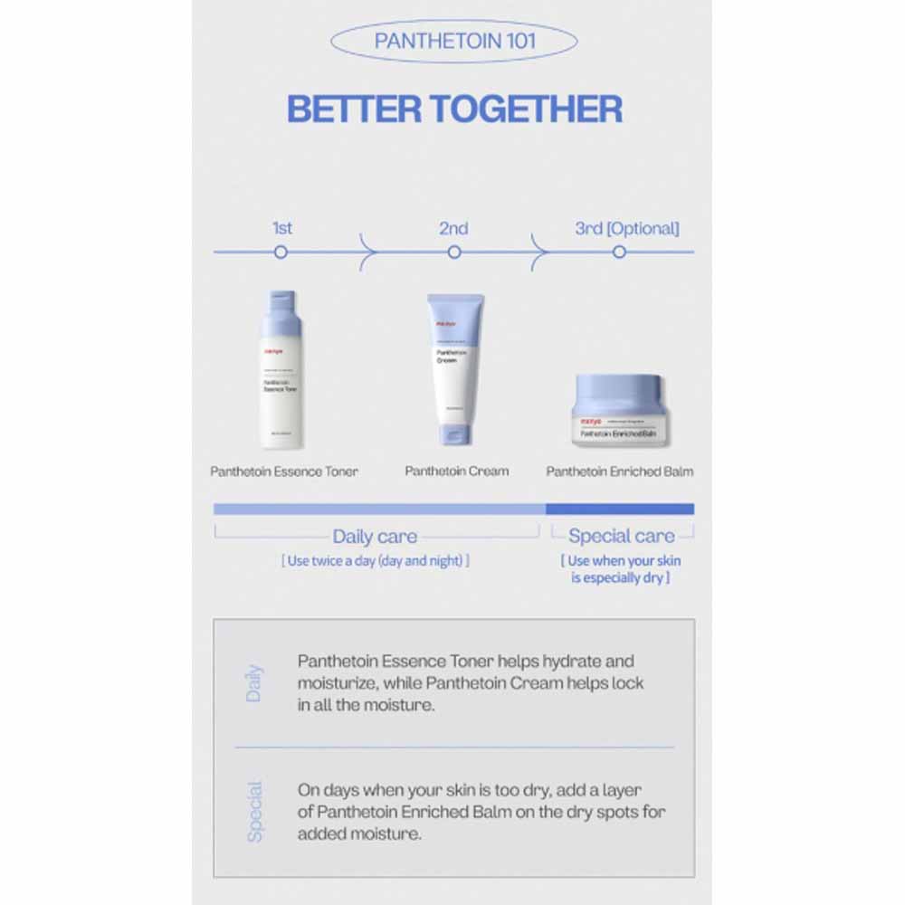 Die Textur des Panthetoin Essence Toners zeigt die beruhigende, feuchtigkeitsspendende Wirkung.