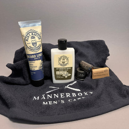 Rasierhobel-Set für Anfänger von Männerboxx, ideal für eine ökologische und hautschonende Rasur.