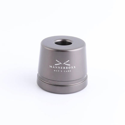 Eleganter Rasierständer für Rasierhobel Black, ideal für hygienische Aufbewahrung im Badezimmer.