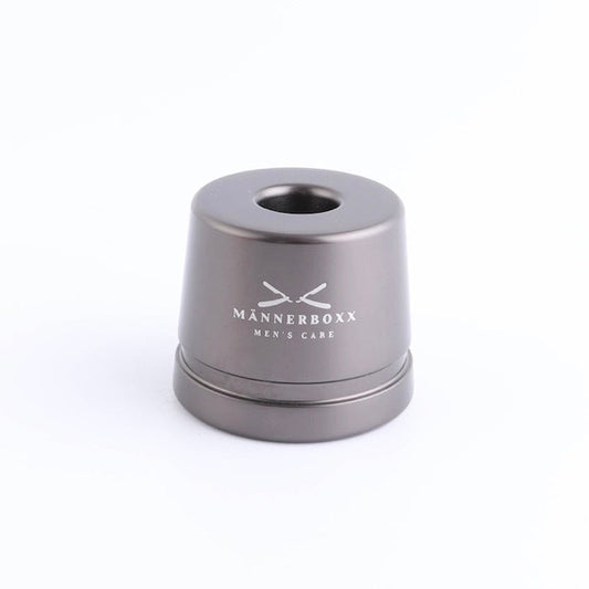 Eleganter Rasierständer für Rasierhobel Black, ideal für hygienische Aufbewahrung im Badezimmer.