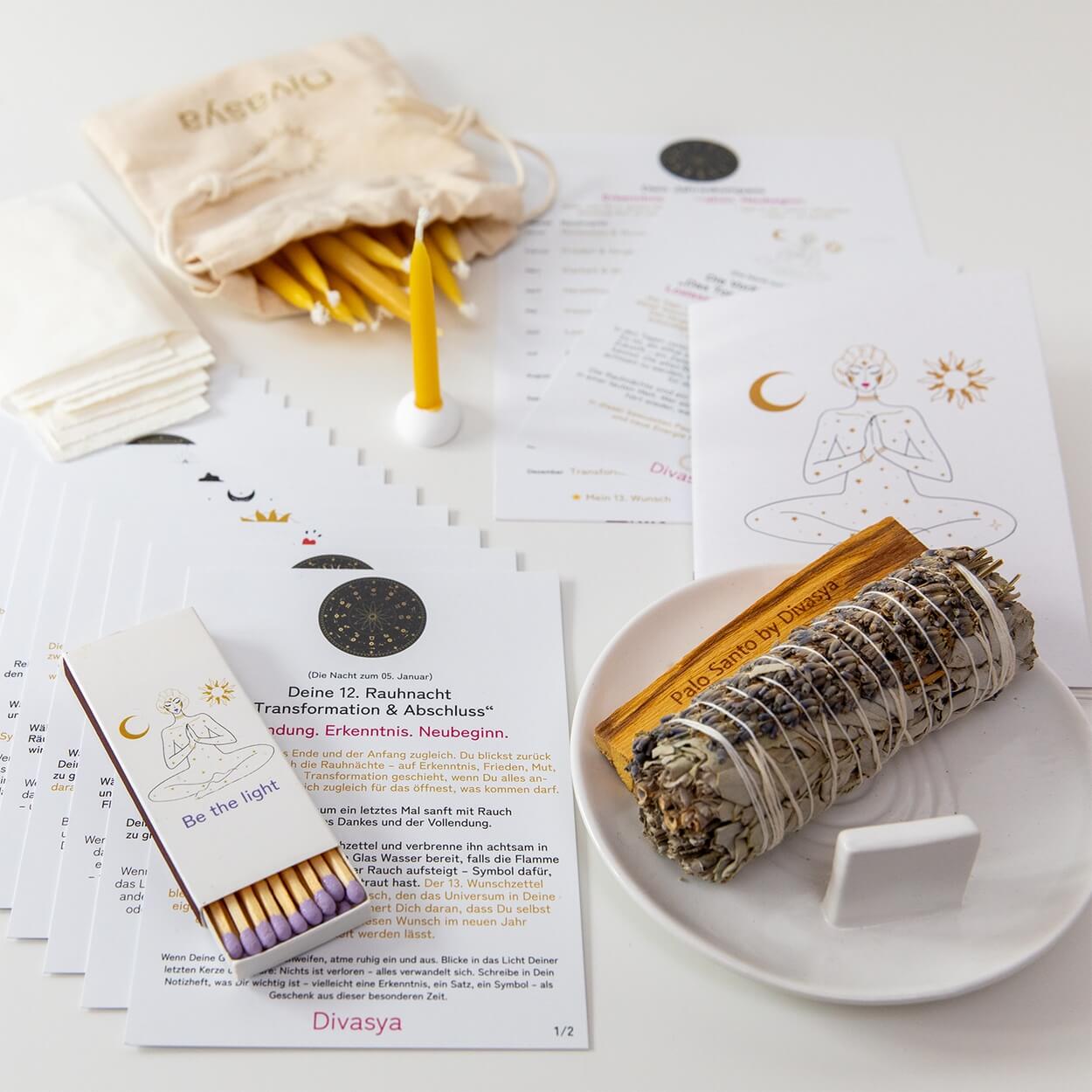 Rauhnächte Set | Alles für Deine 12 Rauhnächte in 1 Box