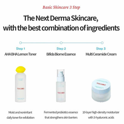 Detailaufnahme der TOCOBO Multi Ceramide Cream mit samtiger Textur auf einem Handrücken, perfekt für die Hautpflege.