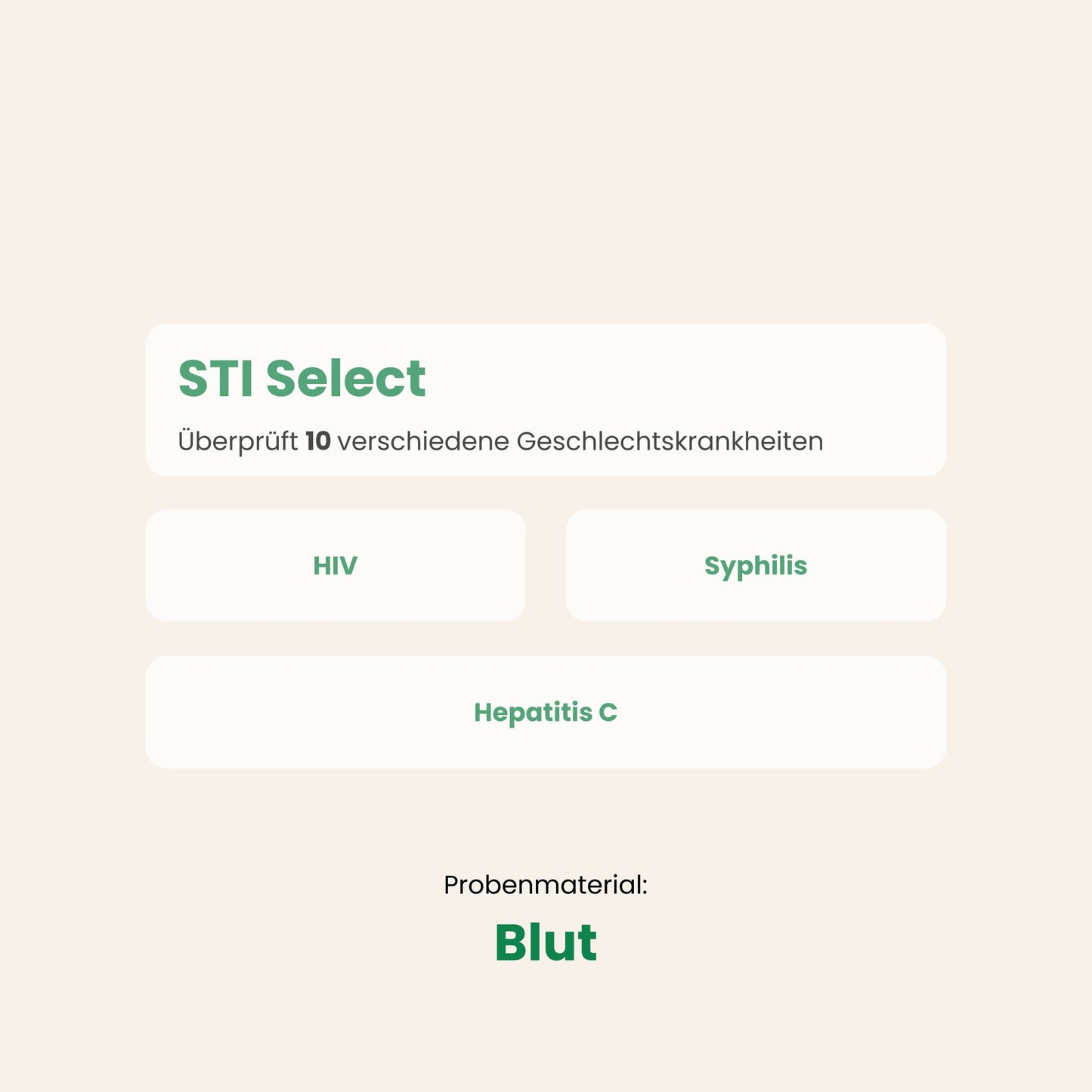 STI Test Select - Geschlechtskrankheiten-Test