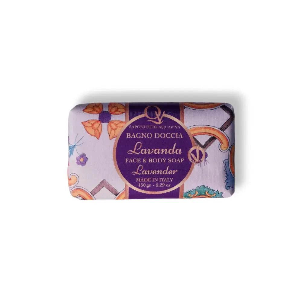 Saponifico Aquaviva Lavender Face & Body Soap