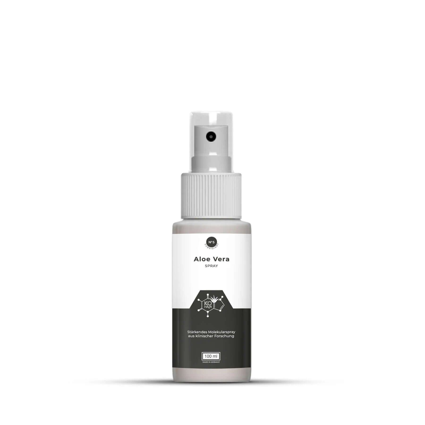 Aloe Vera Spray von ekovita in eleganter Verpackung für intensive Haut- und Haarpflege