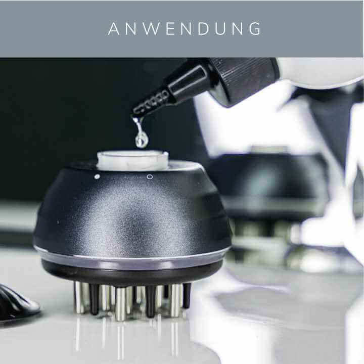 Masse der Zähne des Massagekamms für sanfte Haarpflege und Unterstützung des Haarwachstums.