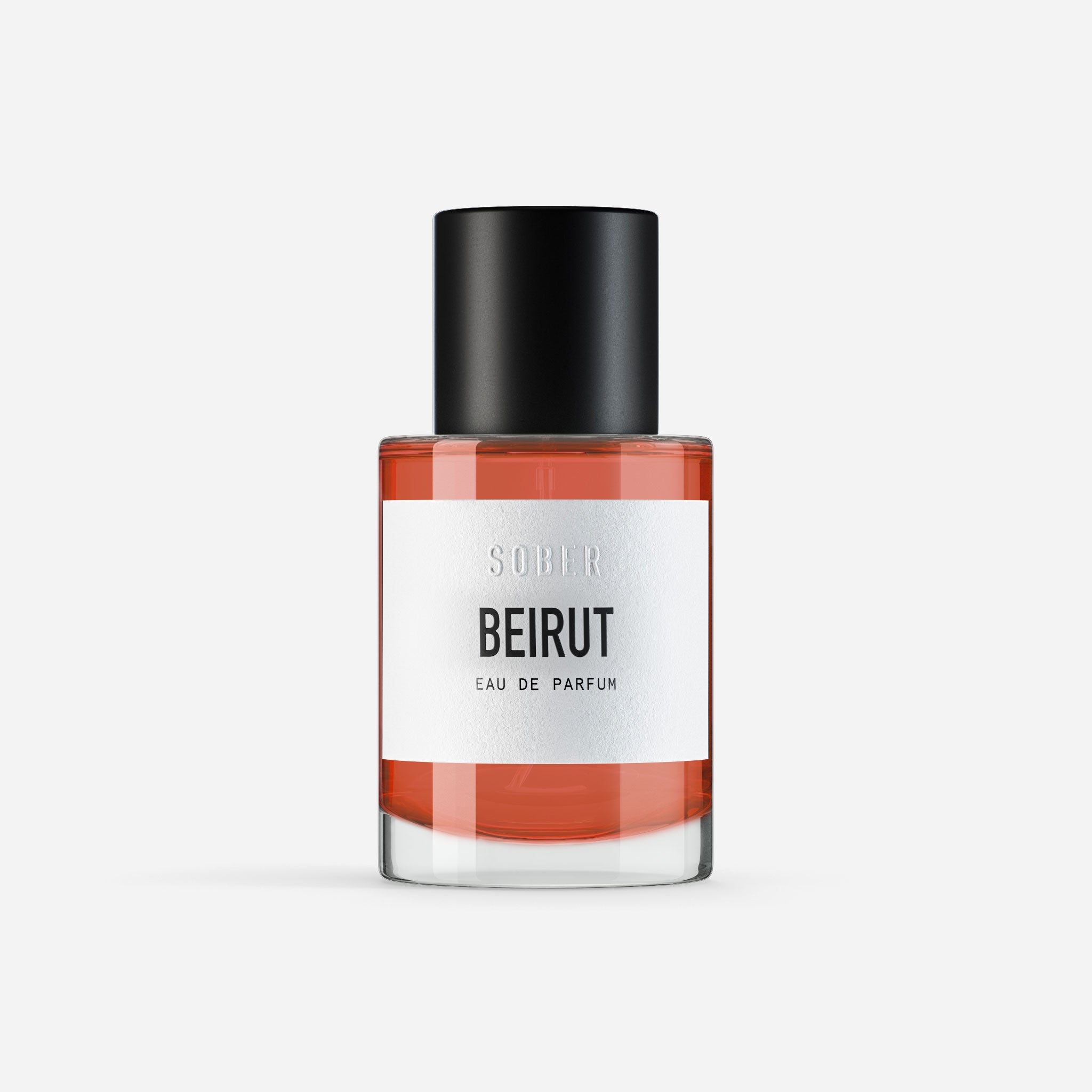 Beirut Eau de Parfum von ekovita in eleganter Flasche, Premium Unisex Duft für luxuriöse Aromen.