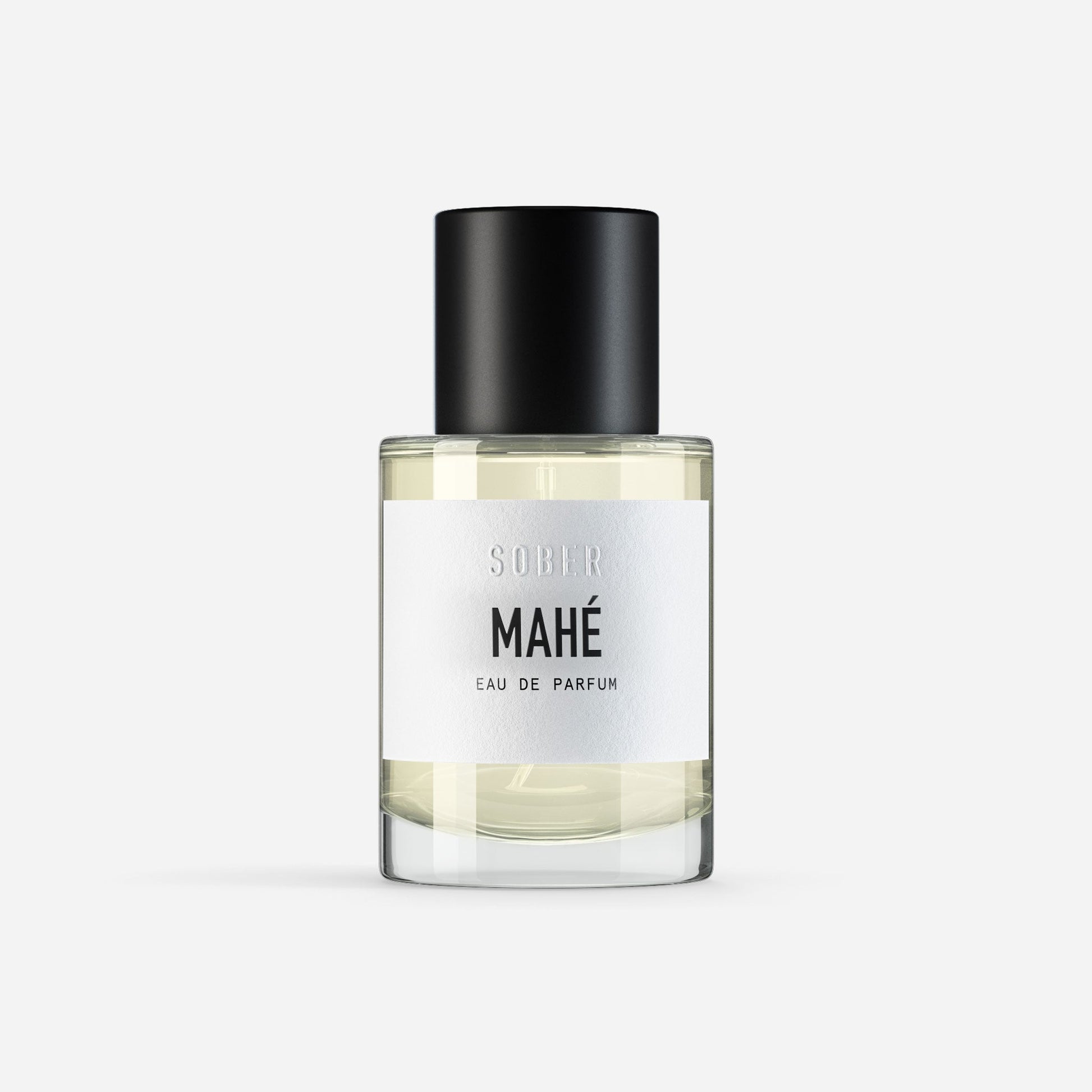 MAHÉ Eau de Parfum von ekovita in eleganter Flasche, Premium Duft für Unisex-Anwendung.