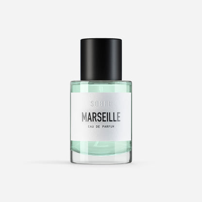 Eau de Parfum Marseille von sober im eleganten Flakon, ideal für Unisex-Duftliebhaber von ekovita.