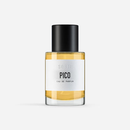 PICO Eau de Parfum von ekovita in stylischem Flakon, perfekter unisex Duft mit Maiglöckchen-Noten.