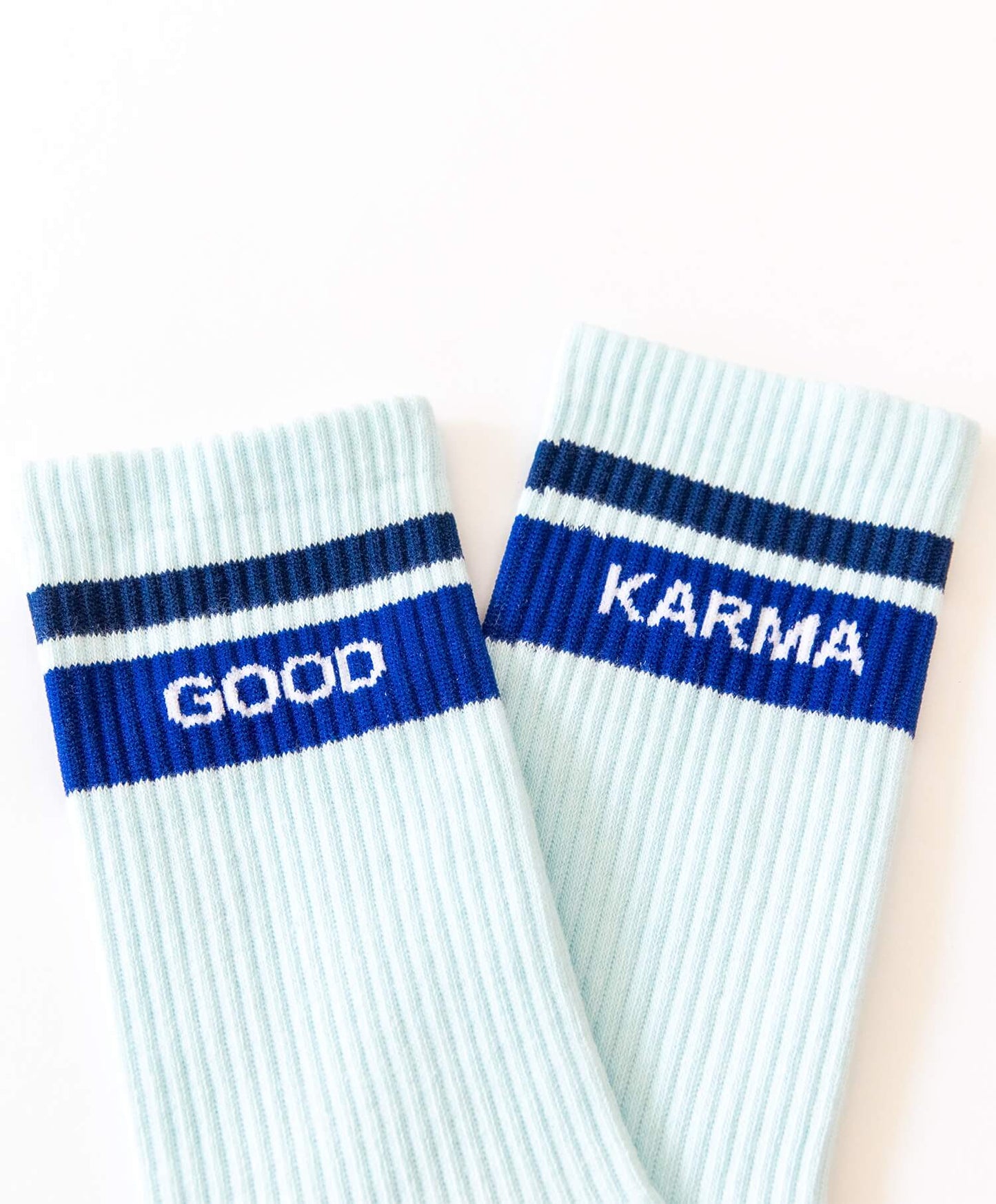 Socken mit Yoga-Motiv: Good Karma