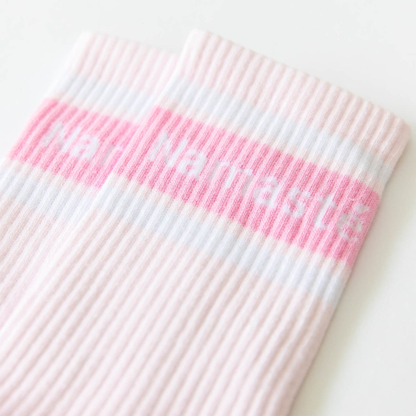 Socken mit Yoga-Motiv in 2 Varianten: Namasté Pink | Inhale Exhale