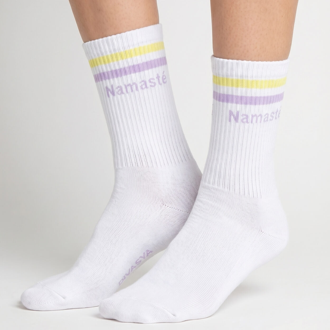 Socken mit Yoga-Motiv: Inhale Exhale | Namasté