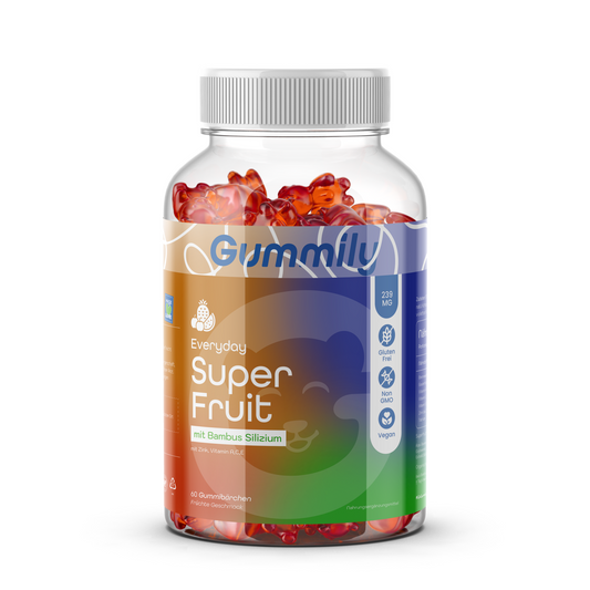 Superfruit Gummibärchen mit Vitamin C, A, E & Zink