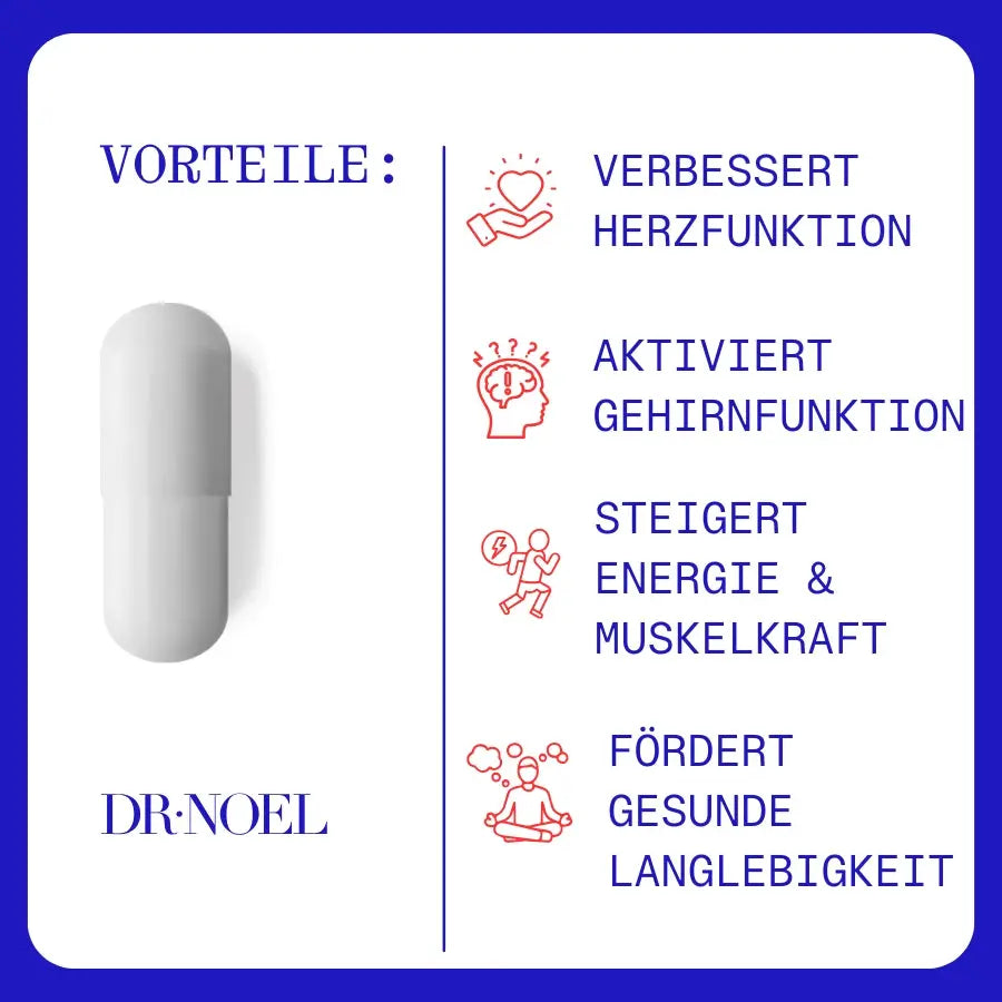 Näheraufnahme der Taurin Kapseln, die die hochwertigen Inhaltsstoffe für optimale Gesundheit präsentieren.