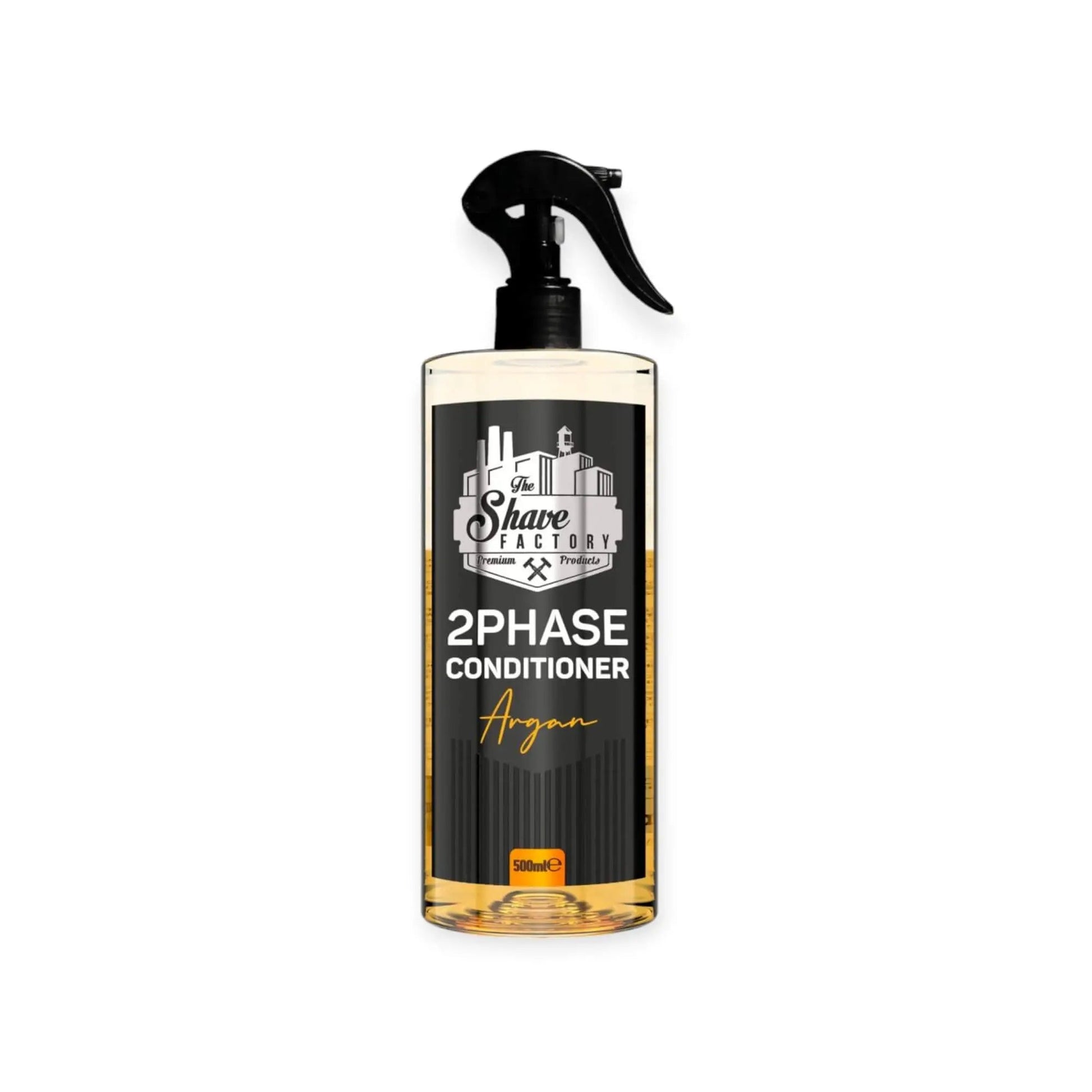 2 Phase Conditioner Argan von hairOne in einer eleganten 500 ml Flasche für intensive Haarpflege mit Arganöl.