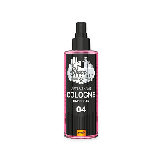 TSF After Shave Cologne 04 Caribbean für Männer, ideal für Hautpflege und Bartpflege mit 250 ml.