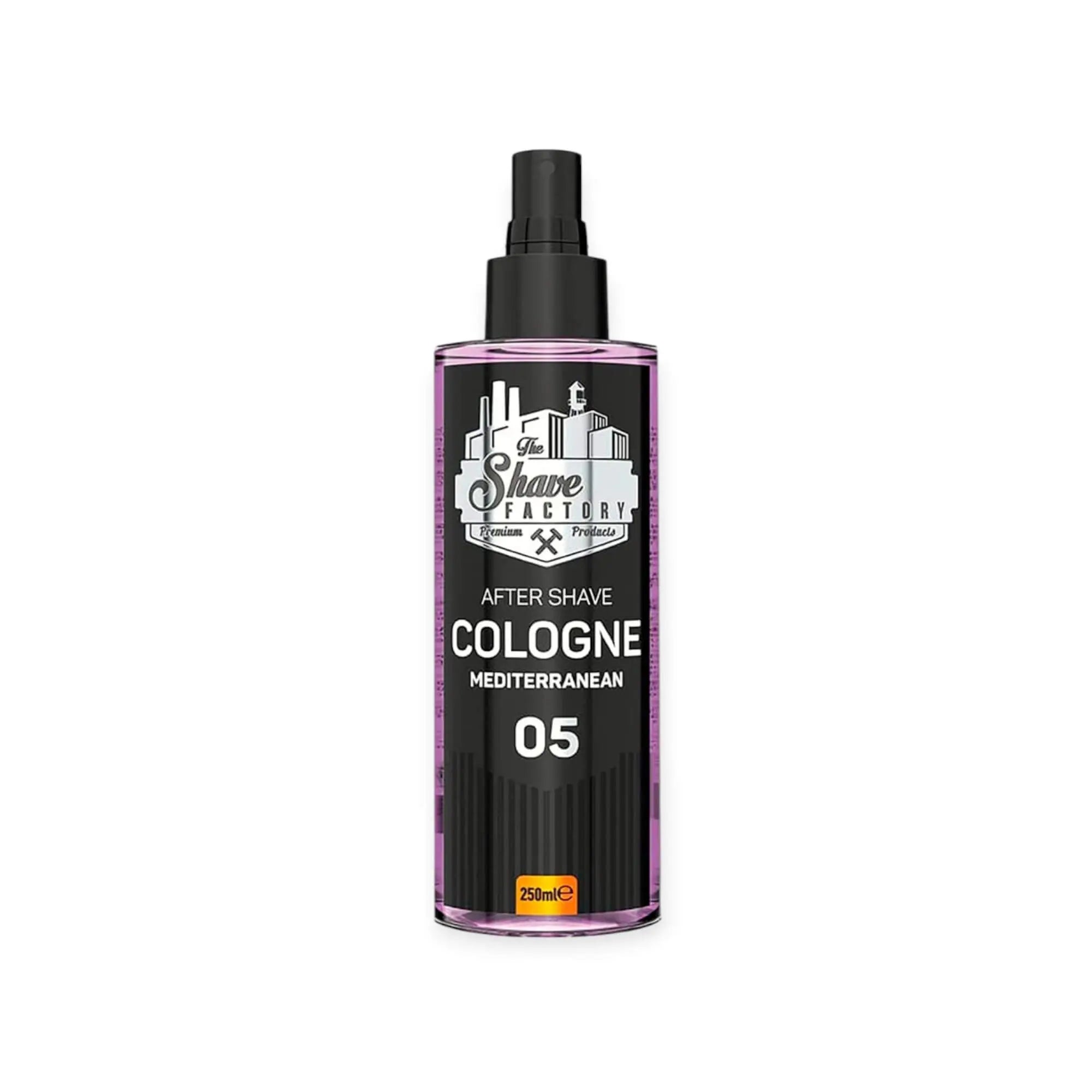 Premium After Shave Cologne 05 Mediterranean von hairOne, beruhigt die Haut nach der Rasur.