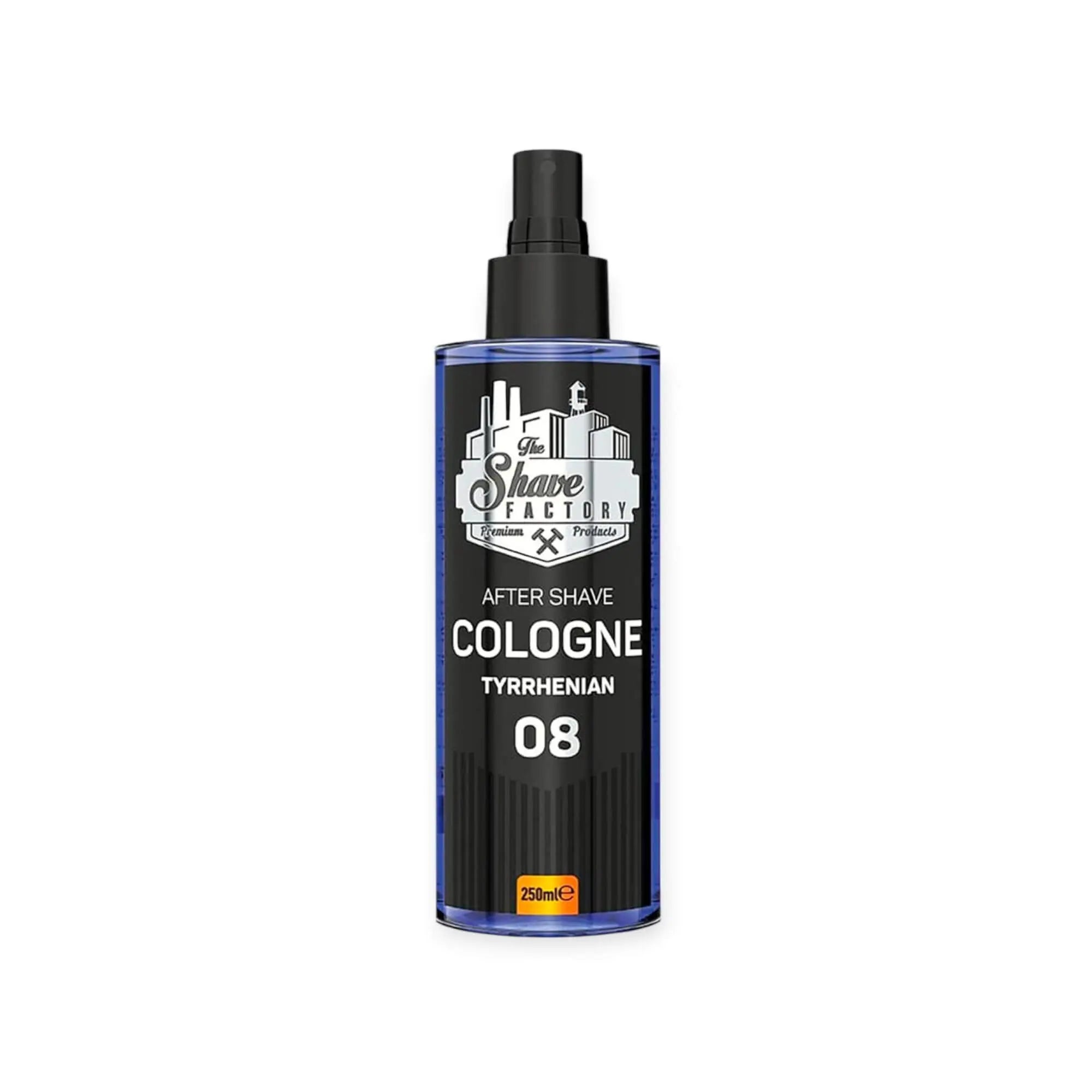 After Shave Cologne 08 Tyrrhenian von ekovita in eleganter Flasche, ideal für Männer nach der Rasur.