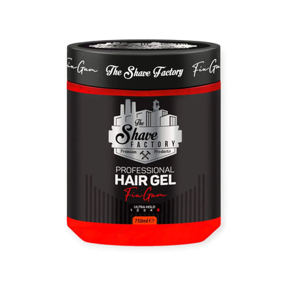 Detailansicht der Verpackung von hairOne Haargel, ideal für flexibles Haarstyling und intensive Pflege.