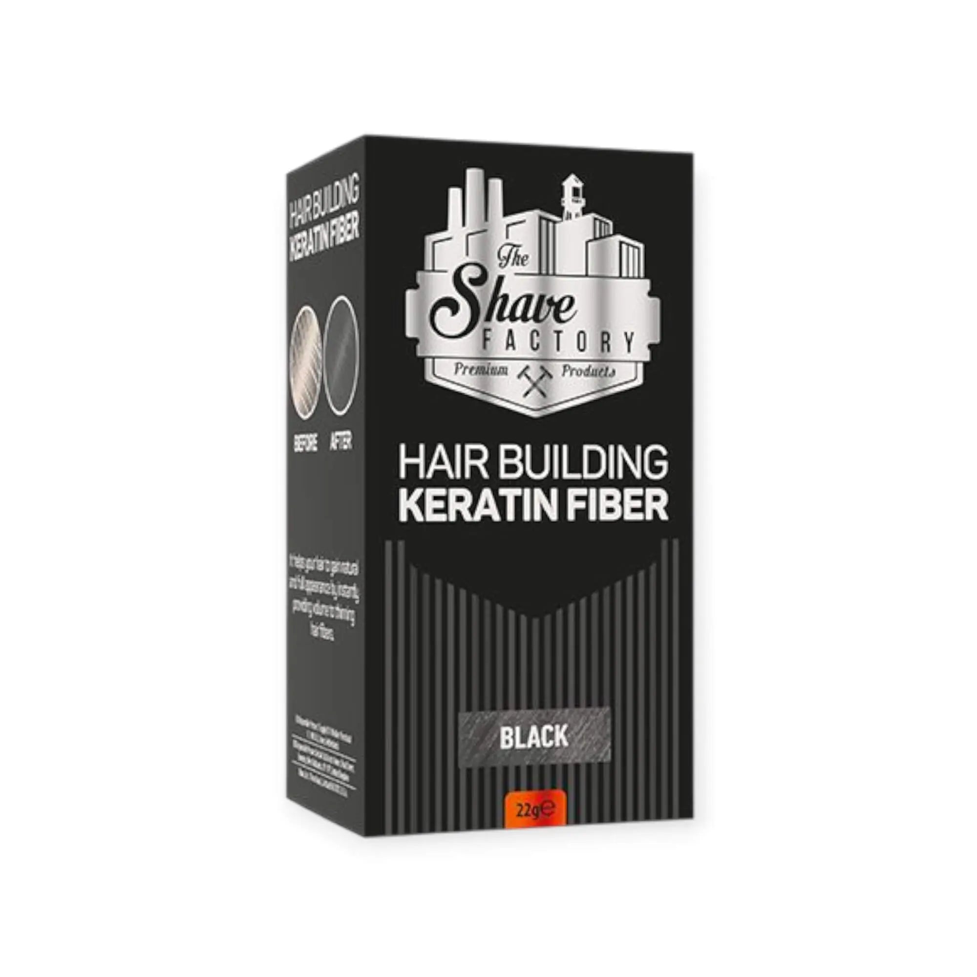 TSF Haarkaschierer Keratin Fiber von hairOne in elegantem Design für Haarverdichtung.