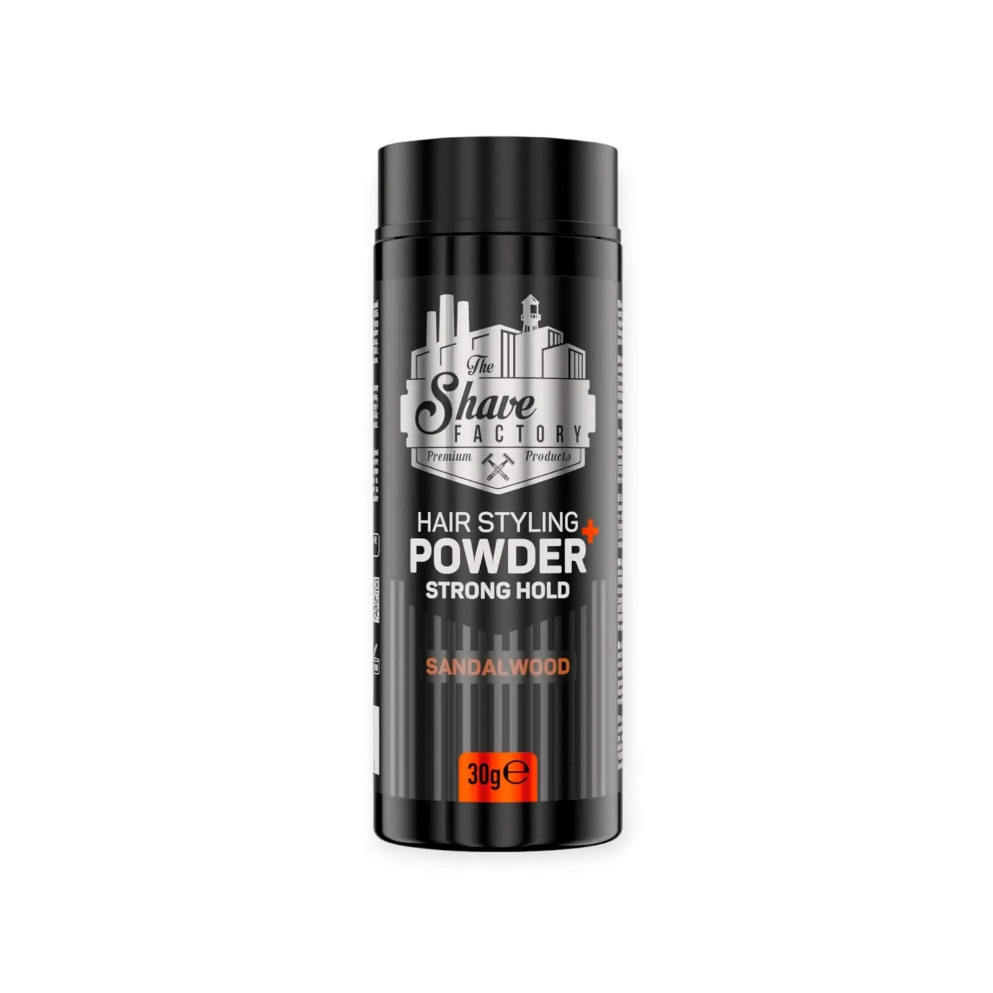 Hair Styling Powder in Sandalwood-Duft für starken Halt und Volumen - ekovita Premium.
